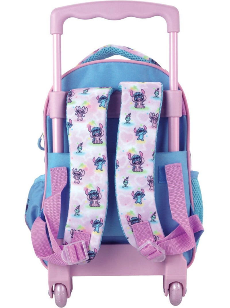 Sac à dos à roulettes 'Stitch' – Brush It Out Trolley Maternelle – 30 cm – Lilo et stitch Multicolore - Kiabi