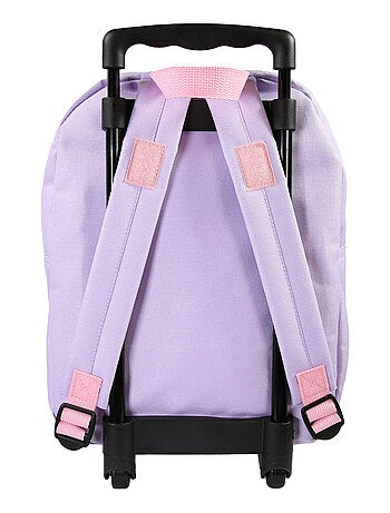 Sac à dos à roulettes Stitch maternelle violet 32 cm – bagtrotter