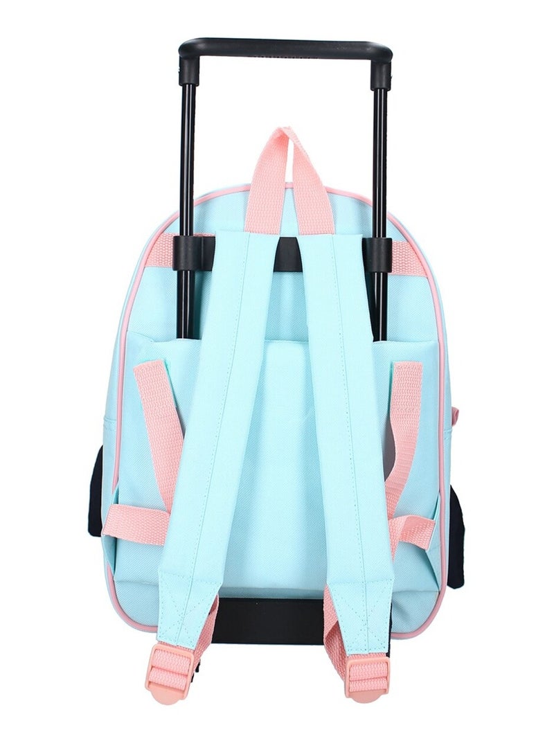 Sac à dos à roulettes Stitch Rose - Kiabi