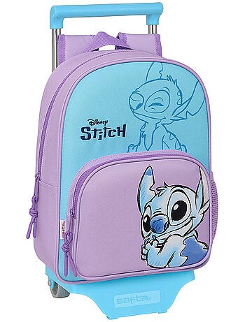 Sac à dos à roulettes 'Stitch Sweet' 34 cm – Safta