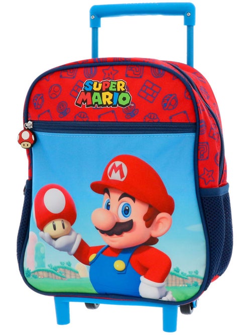 Sac à dos à roulettes – 'Super Mario' – Champignons 30 CM Maternelle - Kiabi Sac à dos à roulettes – 'Super Mario' – Champignons 30 CM Maternelle - Kiabi