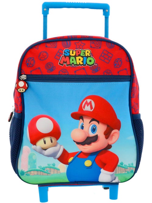 Sac à dos à roulettes – 'Super Mario' – Champignons 30 CM Maternelle - Kiabi Sac à dos à roulettes – 'Super Mario' – Champignons 30 CM Maternelle - Kiabi