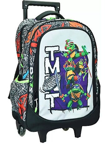 Sac à dos à roulettes Tortues Ninja 'Teenage Mutant Ninja Turtles' – 46 cm, A4 Tortues Ninja