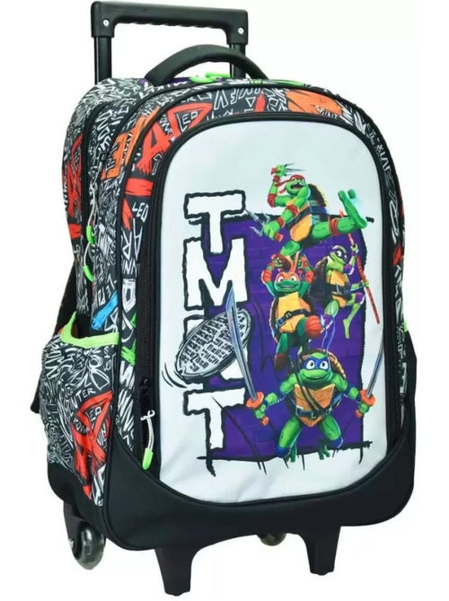 Sac à dos à roulettes Tortues Ninja 'Teenage Mutant Ninja Turtles' – 46 cm, A4 Tortues Ninja - Kiabi