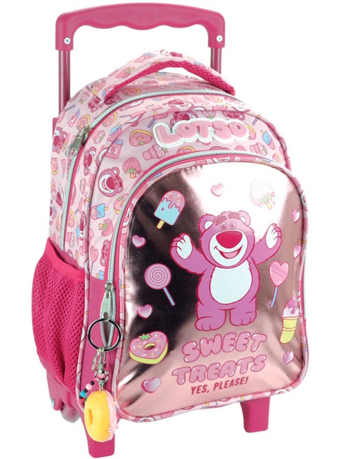 Sac à dos à roulettes Toy Story Lotso 30x25x15 cm - Kiabi Sac à dos à roulettes Toy Story Lotso 30x25x15 cm - Kiabi