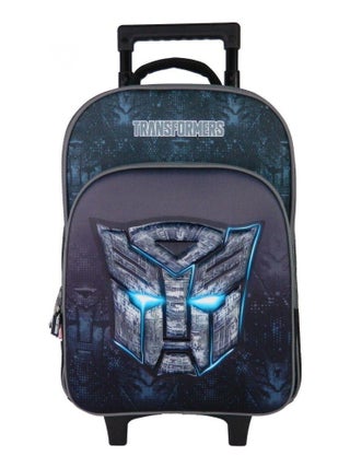 Sac à dos à roulettes Transformers Noir