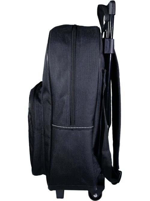 Sac à dos à roulettes Transformers Noir - Kiabi