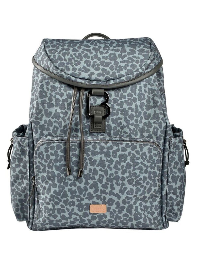 Sac à dos à Vancouver dark cherry blossom Bleu - Kiabi