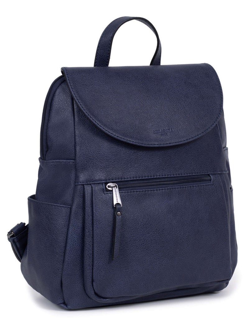 Sac à dos  A4 GRACIEUSE Bleu nuit - Kiabi