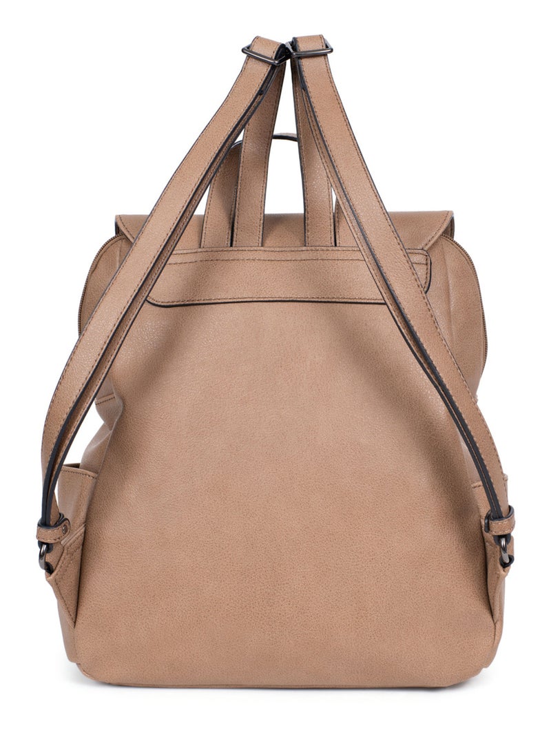 Sac à dos  A4 GRACIEUSE Marron glacé - Kiabi