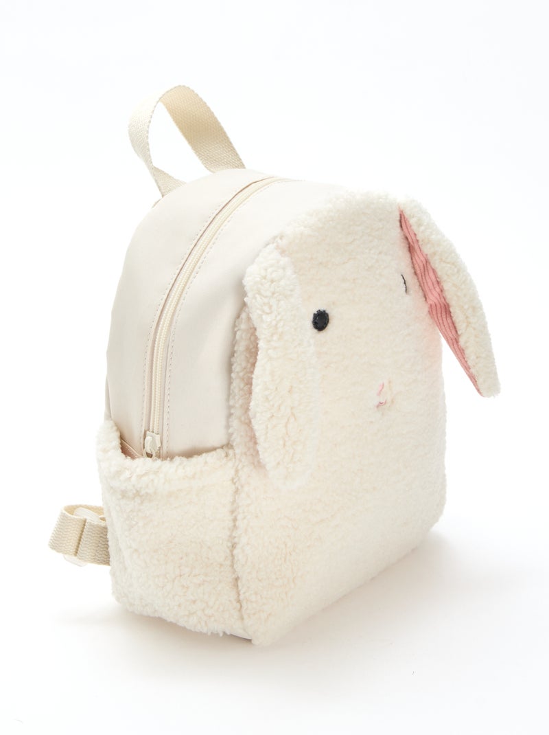 Sac a dos animé lapin Blanc - Kiabi