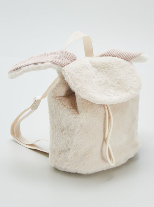 Sac à dos animé 'lapin' tout doux - Kiabi