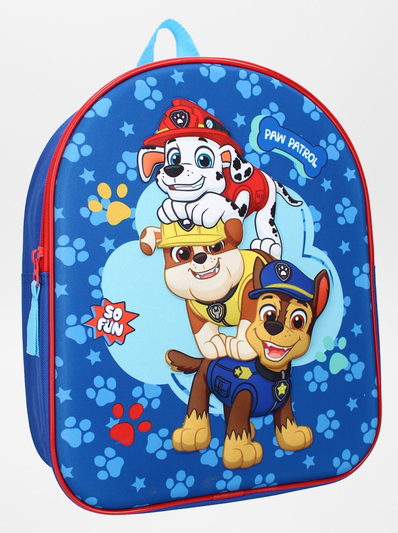 Sac à dos animé 'Pat'patrouille' bleu - Kiabi