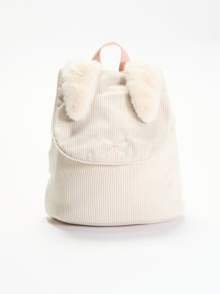 Sac à dos aspect animal avec oreilles