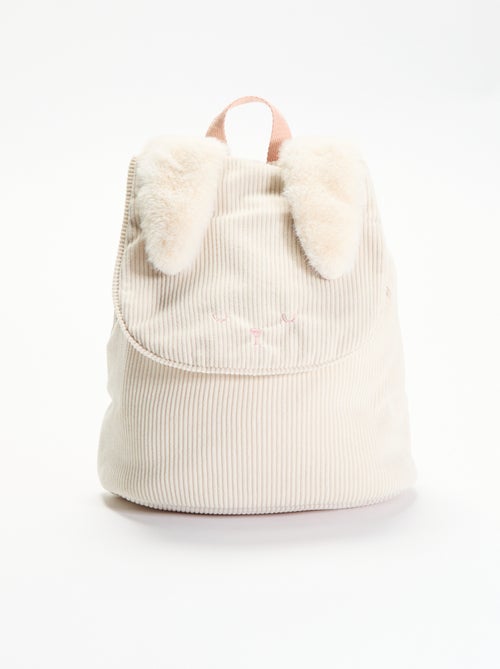 Sac à dos aspect animal avec oreilles - Kiabi