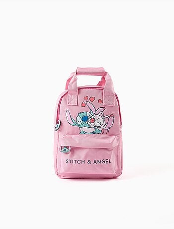 Sac à dos avec imprimé Stitch et Angel