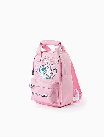 Sac à dos avec imprimé Stitch et Angel