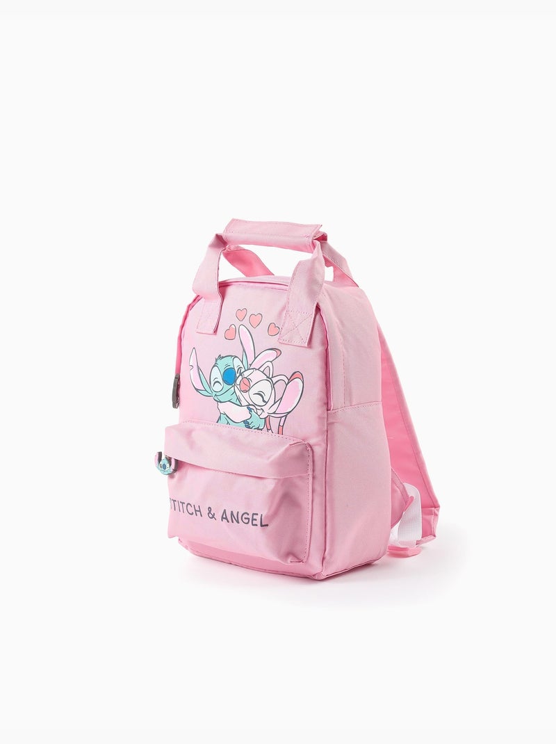 Sac à dos avec imprimé Stitch et Angel Rose - Kiabi