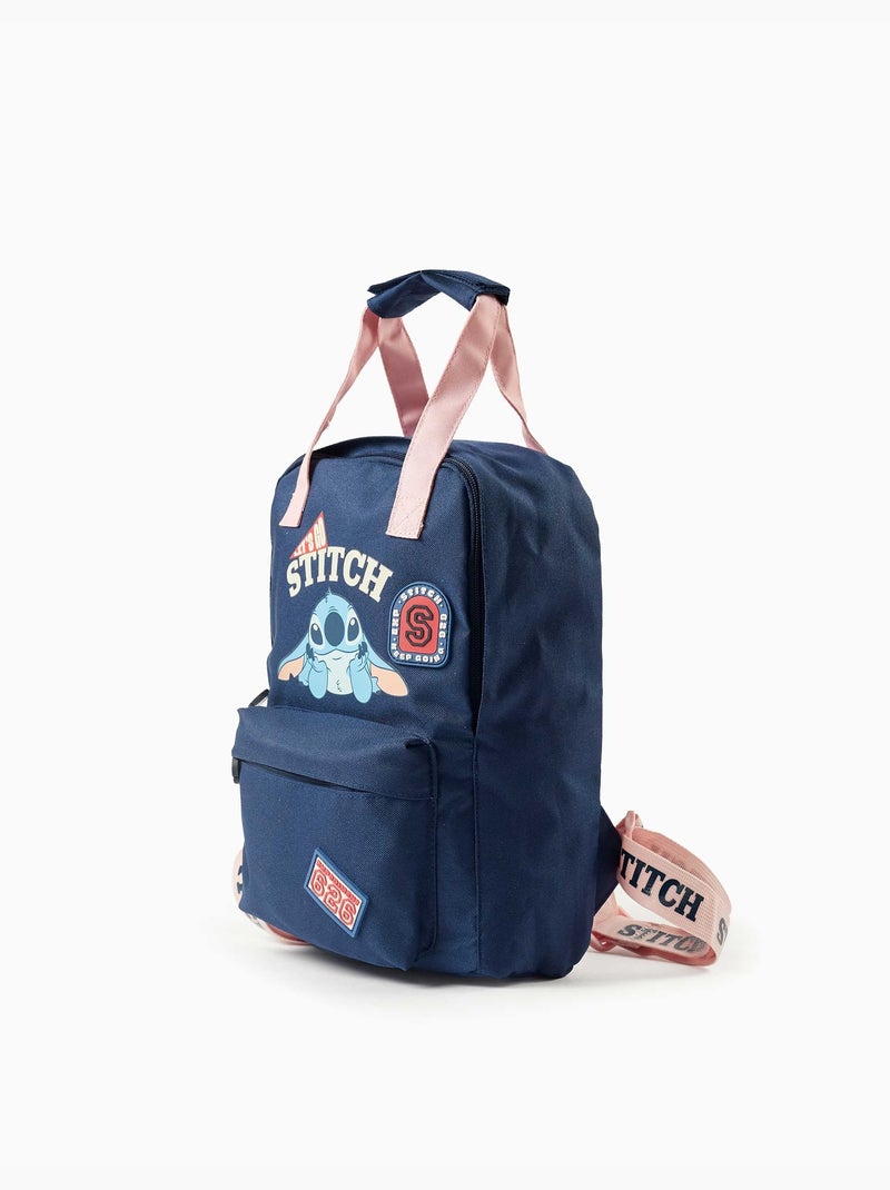 Sac à dos avec imprimés Stitch Bleu foncé - Kiabi
