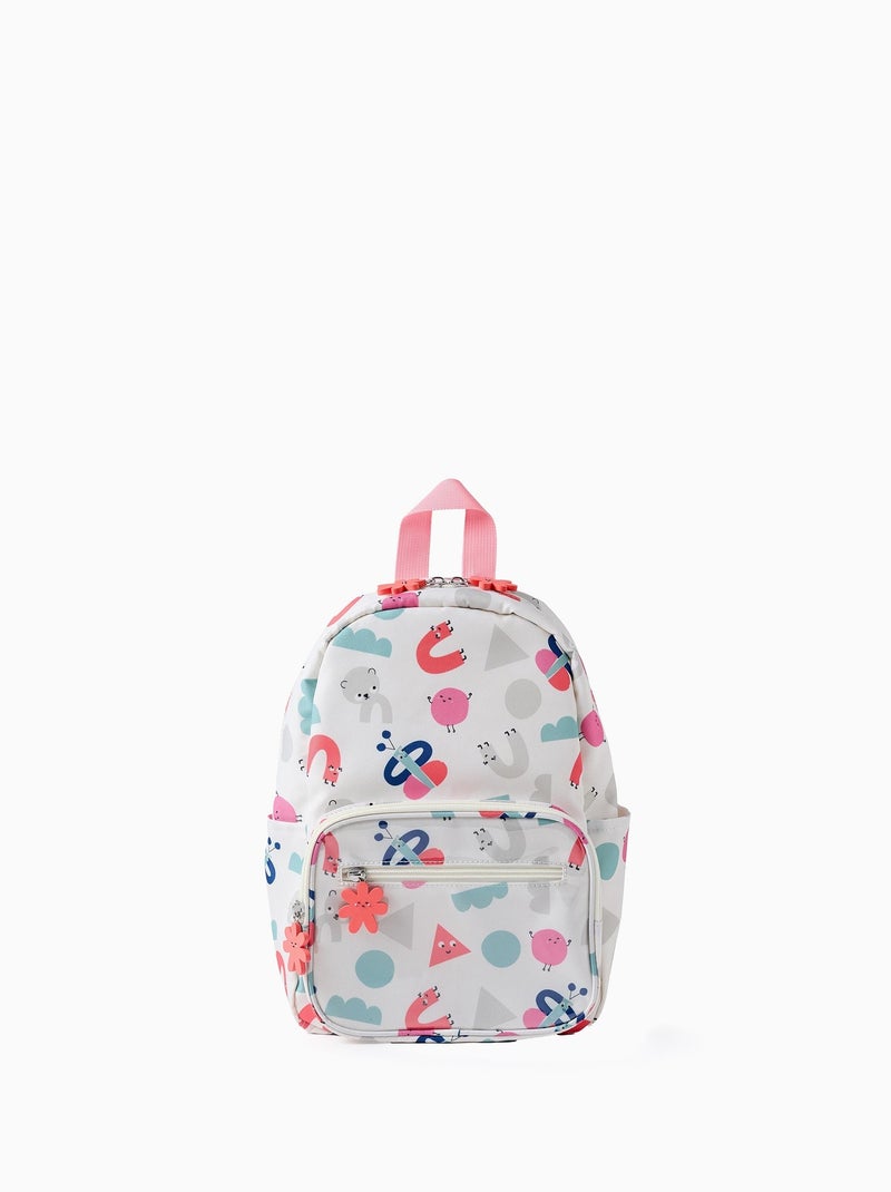Sac à Dos avec Motif Coloré Rose clair - Kiabi