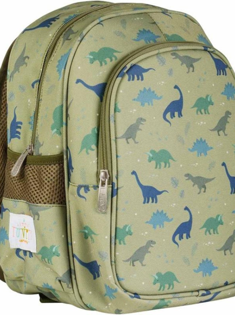 Sac à dos avec poche isotherme Dinosaure Vert - Kiabi