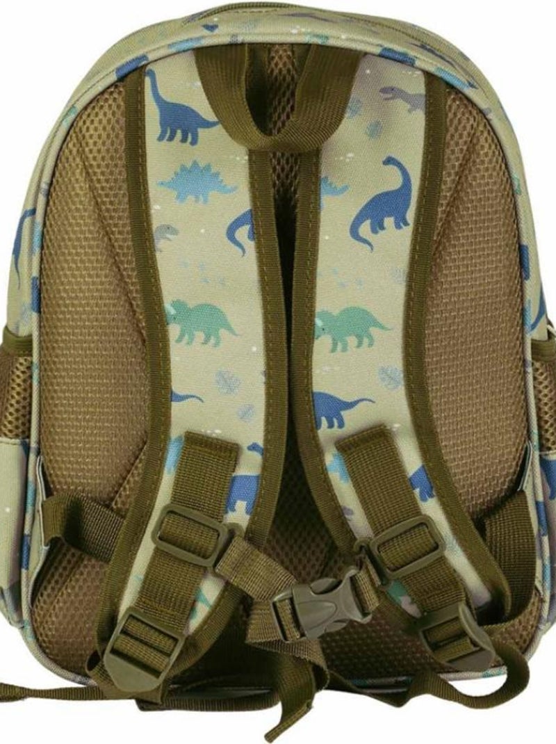Sac à dos avec poche isotherme Dinosaure Vert - Kiabi