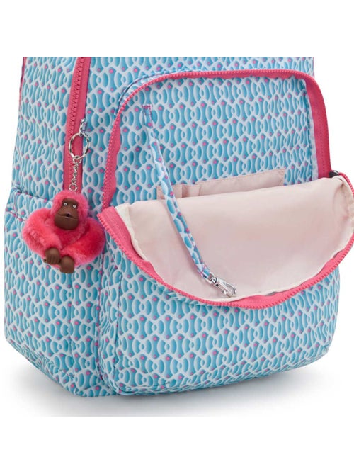 Sac à Dos avec poche pour ordinateur Kipling Seoul Lap 44 CM - Coloris Dreamy Geo Combo - Kiabi