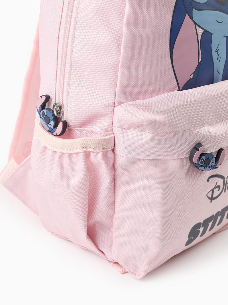 Sac à Dos avec Poches Latérales Lilo et Stitch Rose clair - Kiabi