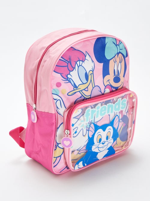 Sac à dos avec pochette transparente 'Disney' - Kiabi
