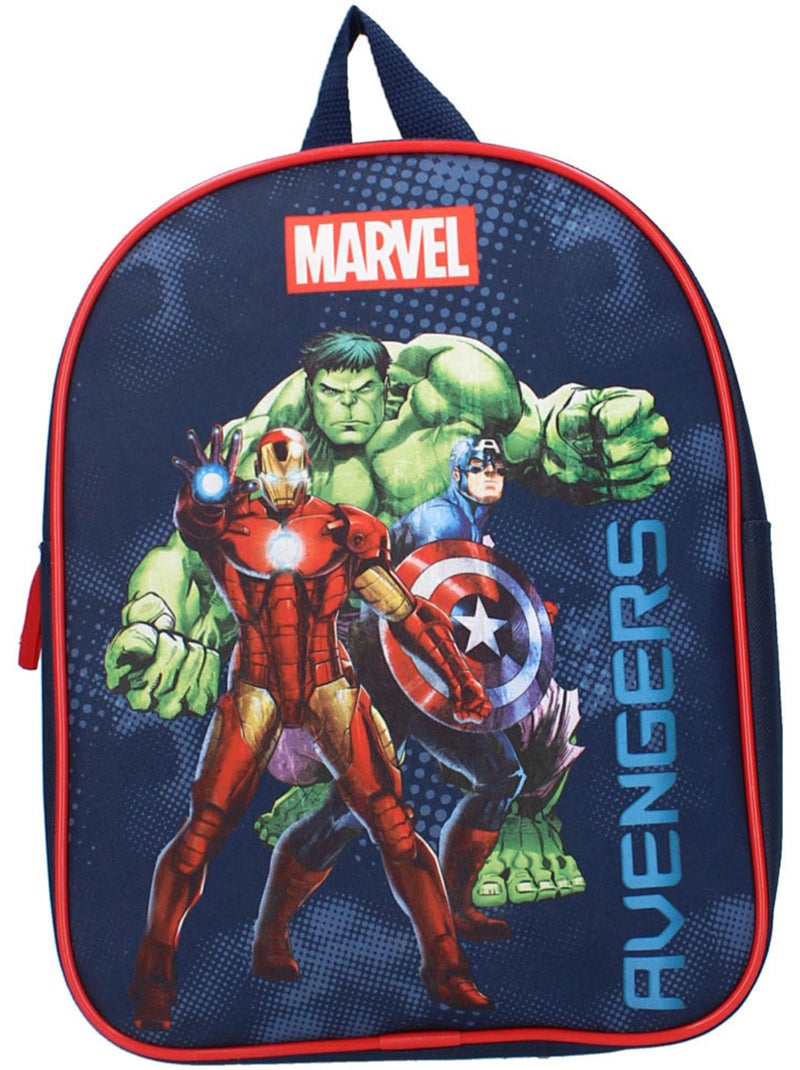 Sac à dos Avengers imprimé Marvel en textile résistant Bleu marine - Kiabi