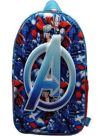 Sac à Dos Avengers motif 3D - Hauteur 30 cm