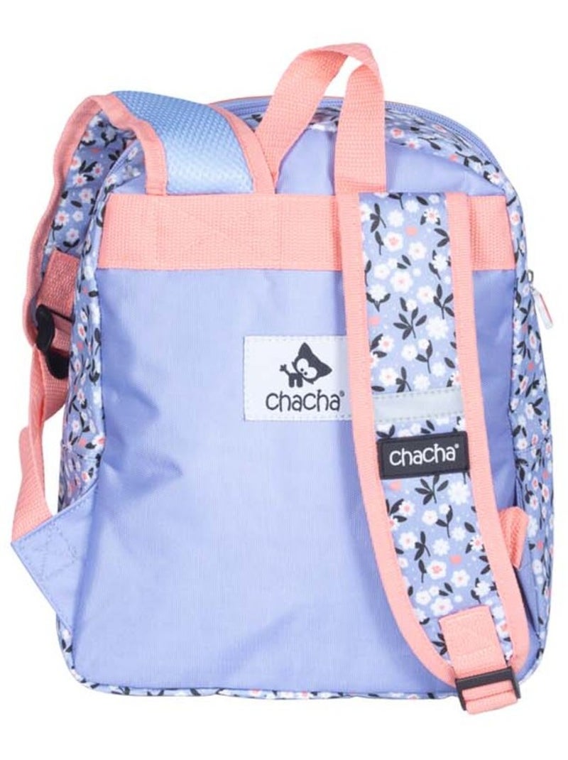 Sac à dos baby CHACHA à motif Lovely fleuri Bleu - Kiabi