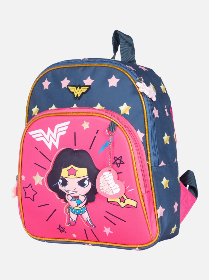 SAC A DOS BABY DC COMICS SUPER FRIENDS WONDER WOMAN Bleu Rose - Kiabi