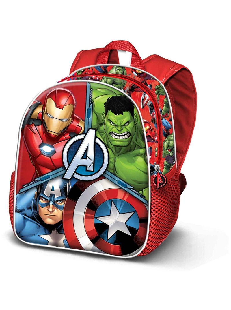 Sac De Sport Avengers Forever - Pour Enfants - 40x23x24 Cm, 22L - Polyester Résistant, Bandoulière Réglable - Garantie 2 Ans