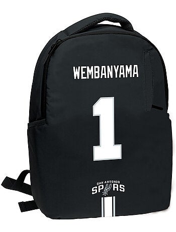 Sac à dos basketball aspect polyester WEMBANYAMA NBA Basket USA
