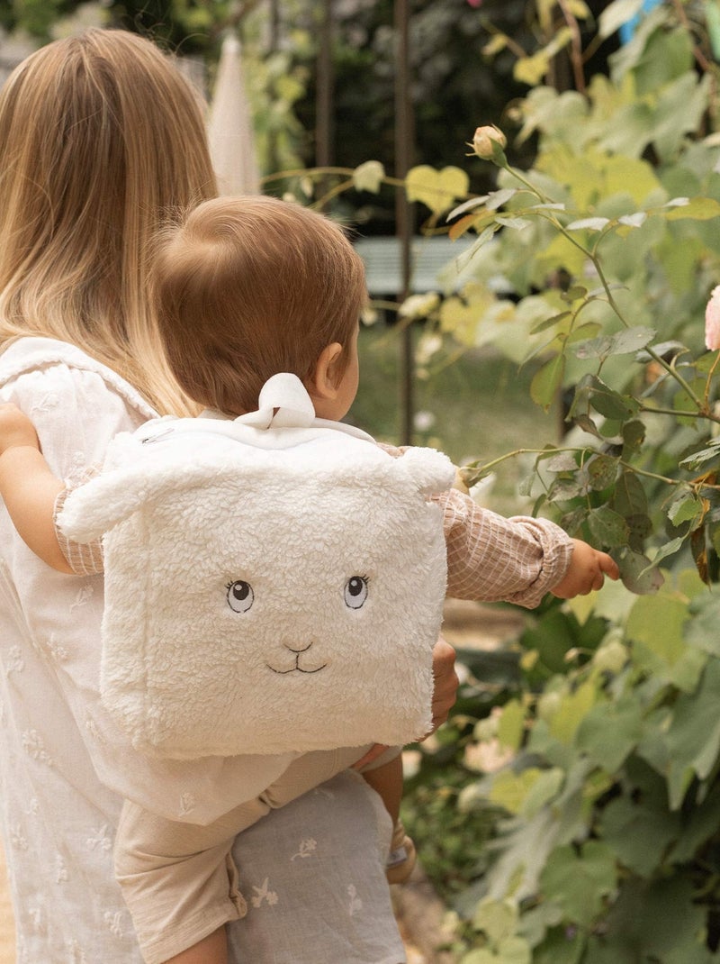 Sac à Dos Bébé Blanc - Kiabi