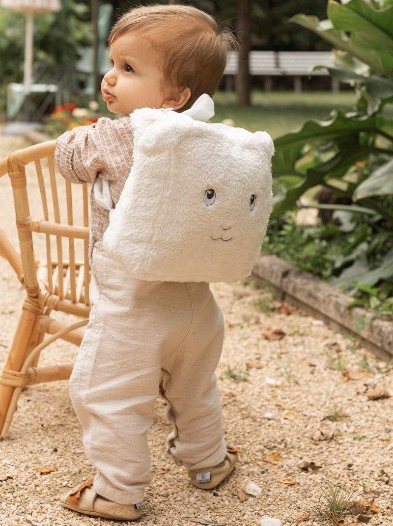 Sac à Dos Bébé Blanc - Kiabi