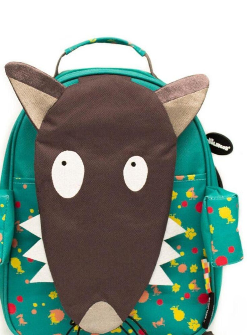 Sac à dos bébé Loup X Déglingos Vert - Kiabi