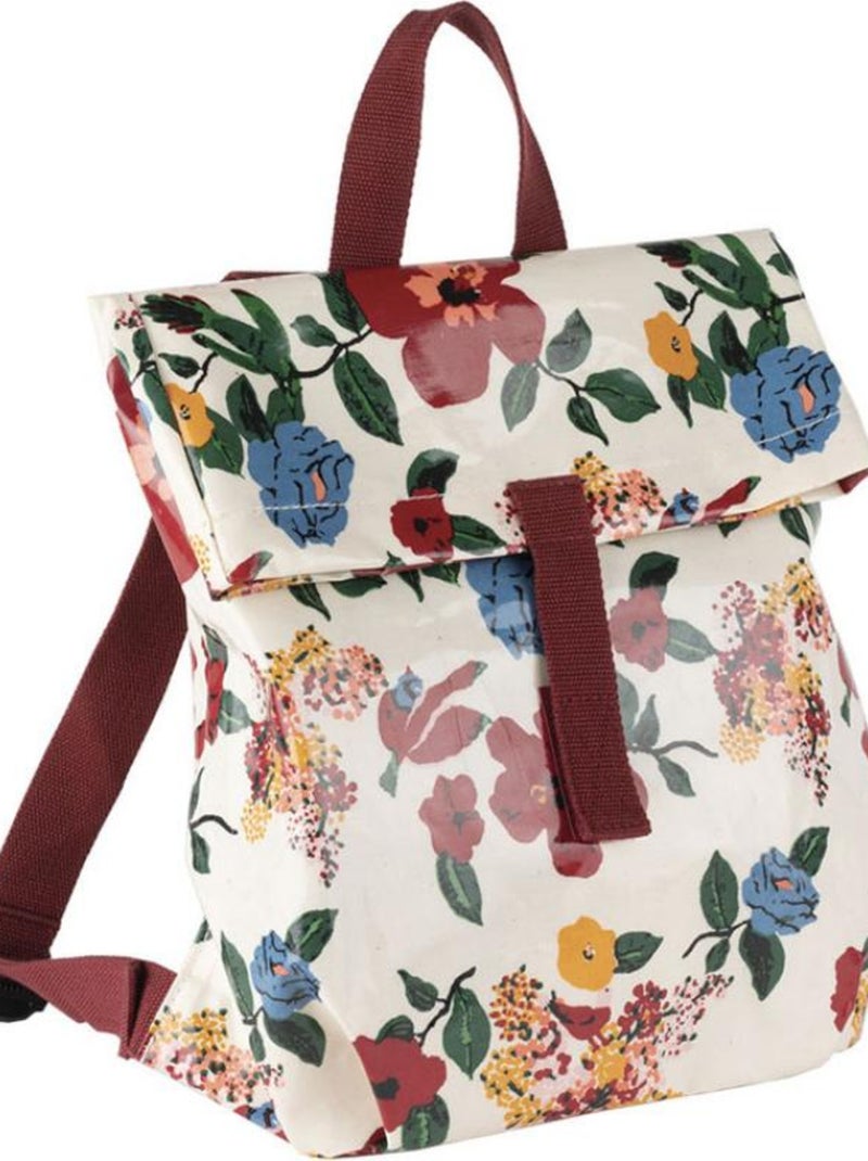 Sac à dos bébé mini-coursier Le Petit Lucas Du Tertre Hibiscus Rouge - Kiabi