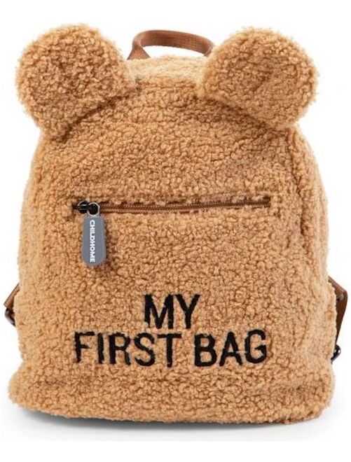 Sac à dos bébé My first bag Teddy beige (24 cm) - Kiabi