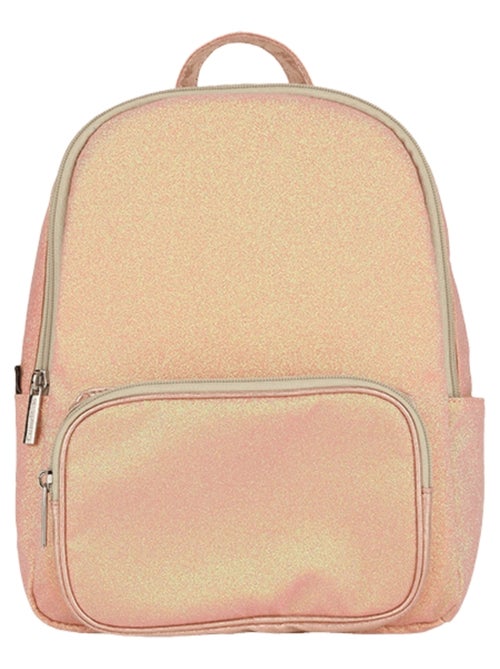 Sac à dos bébé Paillettes corail - Kiabi