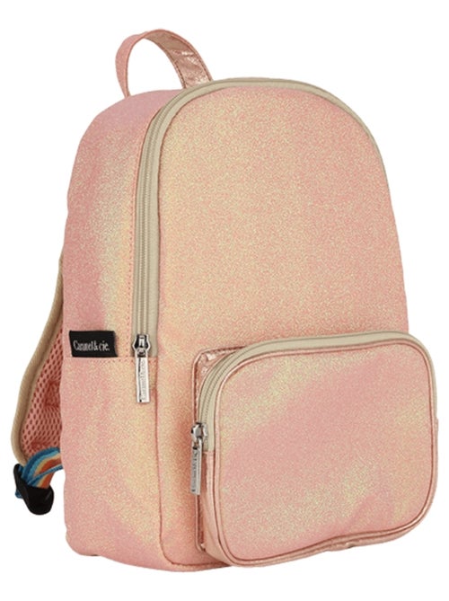 Sac à dos bébé Paillettes corail - Kiabi