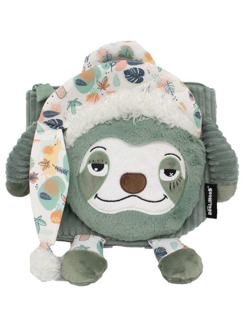 Sac à dos bébé peluche Chillos le Paresseux - Kiabi