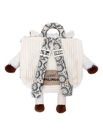 Sac à dos bébé peluche Muchachos le lama