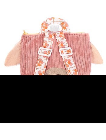 Sac à dos bébé peluche Pomelos l'autruche