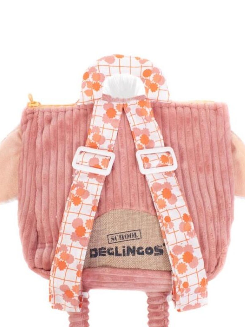 Sac à dos bébé peluche Pomelos l'autruche Rose - Kiabi