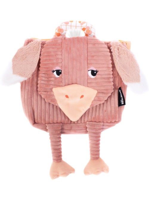 Sac à dos bébé peluche Pomelos l'autruche - Kiabi Sac à dos bébé peluche Pomelos l'autruche - Kiabi