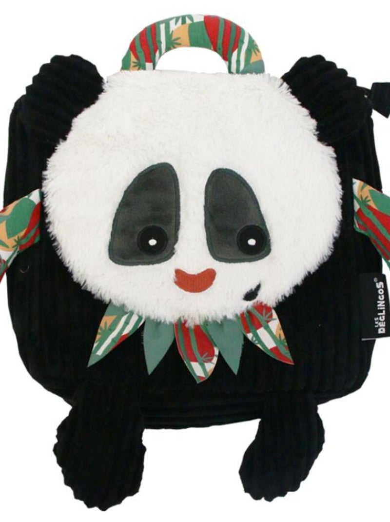 Sac à dos bébé peluche Rototos le panda Noir - Kiabi