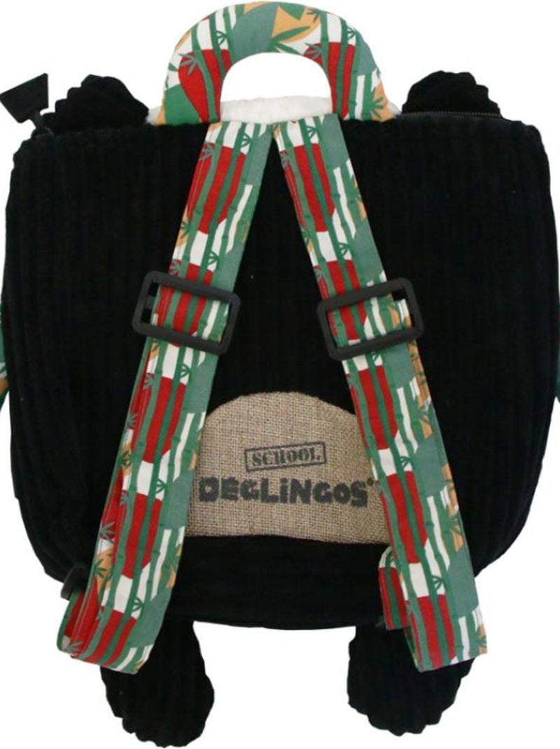 Sac à dos bébé peluche Rototos le panda Noir - Kiabi