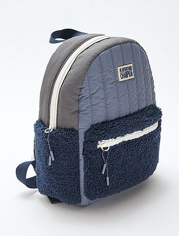 Sac à dos bi-matière